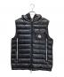 MONCLER（モンクレール）の古着「ダウンベスト」｜ブラック
