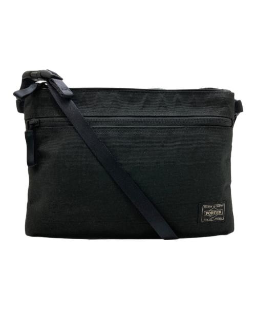 PORTER（ポーター）PORTER (ポーター) ショルダーバッグ ブラックの古着・服飾アイテム