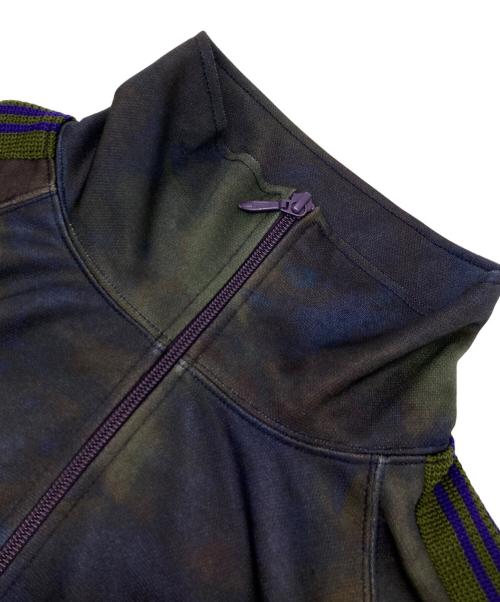 Needles（ニードルズ）Needles (ニードルズ) タイダイトラックジャケット パープル×カーキ サイズ:Mの古着・服飾アイテム