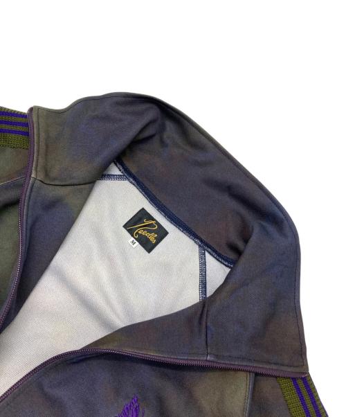 Needles（ニードルズ）Needles (ニードルズ) タイダイトラックジャケット パープル×カーキ サイズ:Mの古着・服飾アイテム