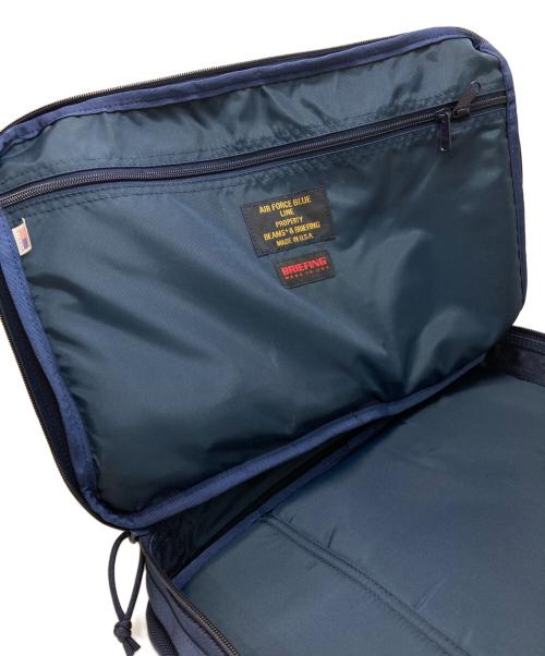 BRIEFING（ブリーフィング）BRIEFING (ブリーフィング) BEAMS PLUS (ビームスプラス) NEO TRINITY LINER/3WAYバッグ エアフォースブルーの古着・服飾アイテム