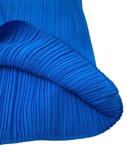 PLEATS PLEASE（プリーツプリーズ）PLEATS PLEASE (プリーツプリーズ) ノースリーブワンピース ブルー サイズ:4の古着・服飾アイテム