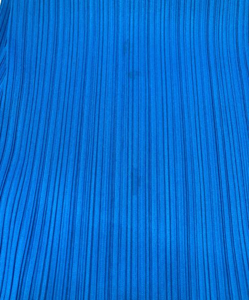 PLEATS PLEASE（プリーツプリーズ）PLEATS PLEASE (プリーツプリーズ) ノースリーブワンピース ブルー サイズ:4の古着・服飾アイテム