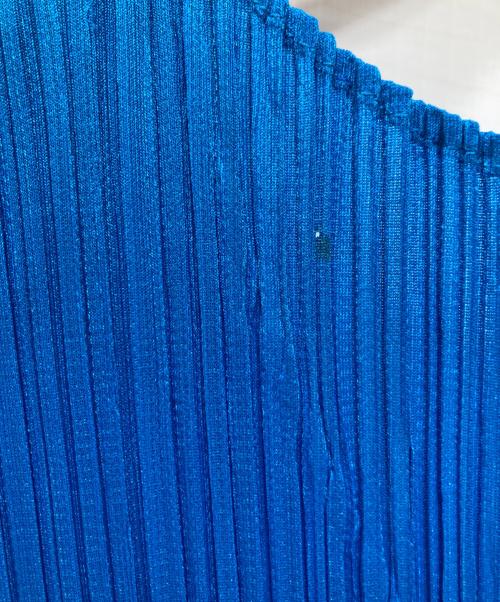 PLEATS PLEASE（プリーツプリーズ）PLEATS PLEASE (プリーツプリーズ) ノースリーブワンピース ブルー サイズ:4の古着・服飾アイテム