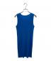 PLEATS PLEASE (プリーツプリーズ) ノースリーブワンピース ブルー サイズ:4：7000円