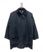 Barbourバブアー）の古着「オイルドコート」｜ネイビー