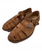 Crockett & Jonesクロケット＆ジョーンズ）の古着「フィッシャーマン3」｜ブラウン