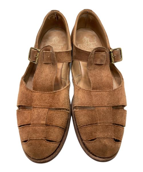 Crockett & Jones（クロケット＆ジョーンズ）Crockett & Jones (クロケット＆ジョーンズ) フィッシャーマン3 ブラウン サイズ:9の古着・服飾アイテム
