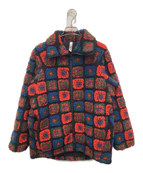 MOUN TEN.（マウンテン）MOUN TEN. (マウンテン) ボアジャケット レッドの古着・服飾アイテム