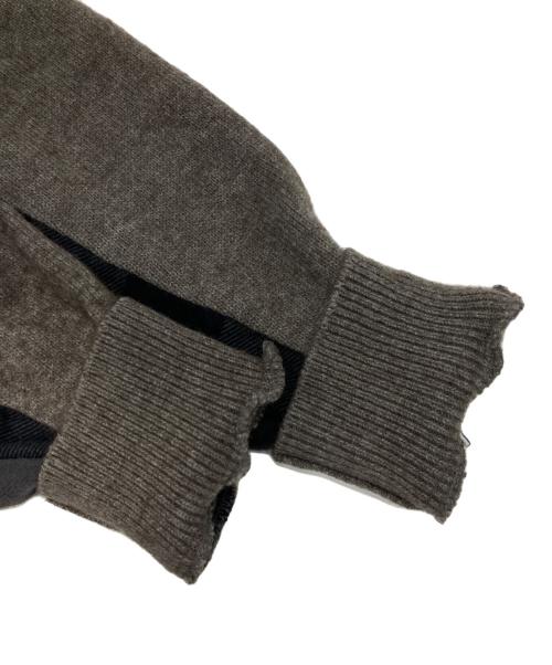 Hysteric Glamour（ヒステリックグラマー）Hysteric Glamour (ヒステリックグラマー) HYSTERIC!刺繍 カーディガン ブラウン サイズ:Lの古着・服飾アイテム