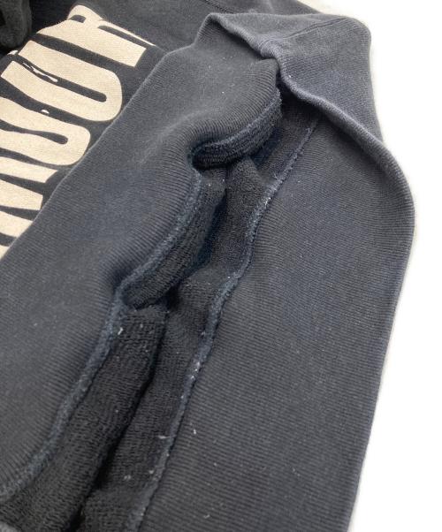 Hysteric Glamour（ヒステリックグラマー）Hysteric Glamour (ヒステリックグラマー) HG TURN IT ON オーバーサイズスウェット ブラック サイズ:Lの古着・服飾アイテム