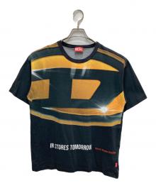 DIESEL（ディーゼル）の古着「T-Boxt-P1」｜ブラック×オレンジ