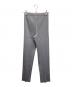 PLEATS PLEASE (プリーツプリーズ) ストレートプリーツパンツ グレー サイズ:2：18000円