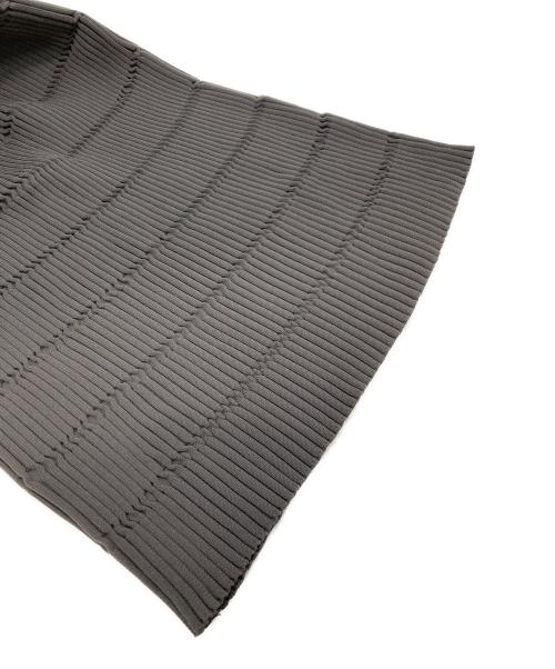 PLEATS PLEASE（プリーツプリーズ）PLEATS PLEASE (プリーツプリーズ) JIGGLY KNITスカート　/ ジグリーニットスカート ブラウン サイズ:freeの古着・服飾アイテム