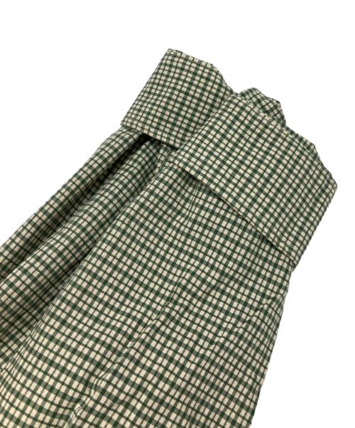 STEVEN ALAN（スティーブンアラン）STEVEN ALAN (スティーブンアラン) チェックシャツ グリーン サイズ:Sの古着・服飾アイテム