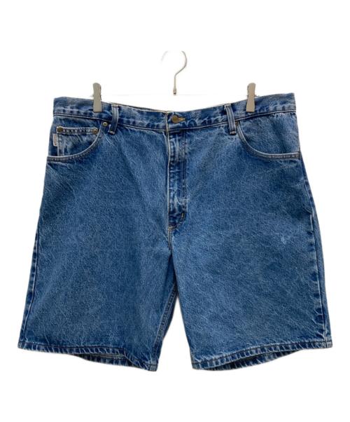 CarHartt（カーハート）CarHartt (カーハート) デニムハーフパンツ ブルー サイズ:不明（実寸参照）の古着・服飾アイテム