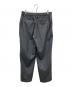 SCYEBASICS (サイベーシックス) ウールドローイングトラウザース グレー サイズ:42：6000円