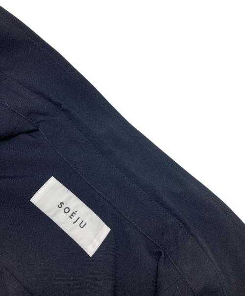 SOEJU（ソージュ）SOEJU (ソージュ) ソフトオックスシャツワンピース ネイビー サイズ:Sの古着・服飾アイテム