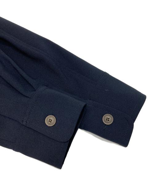 SOEJU（ソージュ）SOEJU (ソージュ) ソフトオックスシャツワンピース ネイビー サイズ:Sの古着・服飾アイテム