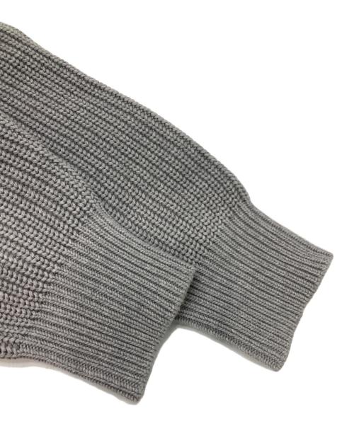 haunt（ハウント）haunt (ハウント) ジップニットカーディガン グレー サイズ:38の古着・服飾アイテム