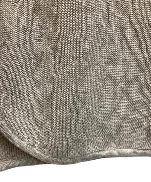 GALERIE VIE（ギャルリーヴィー）GALERIE VIE (ギャルリーヴィー) ニットベスト ベージュ サイズ:36の古着・服飾アイテム