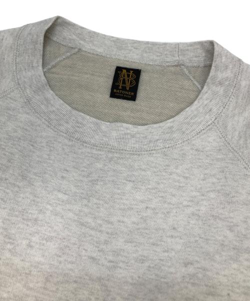 BATONER（バトナ―）BATONER (バトナ―) スウェット グレー サイズ:1の古着・服飾アイテム