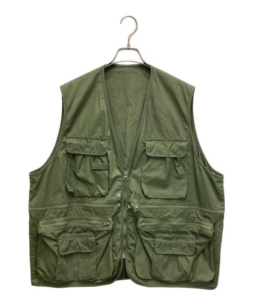 FreshService（フレッシュサービス）FreshService (フレッシュサービス) トラベルベスト グリーン サイズ:不明（実寸参照）の古着・服飾アイテム