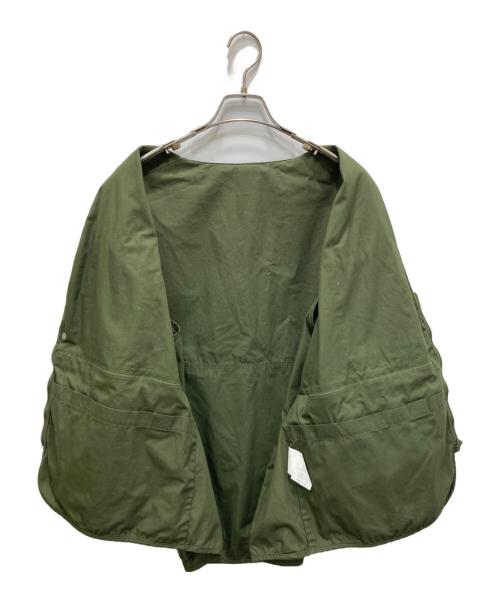 FreshService（フレッシュサービス）FreshService (フレッシュサービス) トラベルベスト グリーン サイズ:不明（実寸参照）の古着・服飾アイテム
