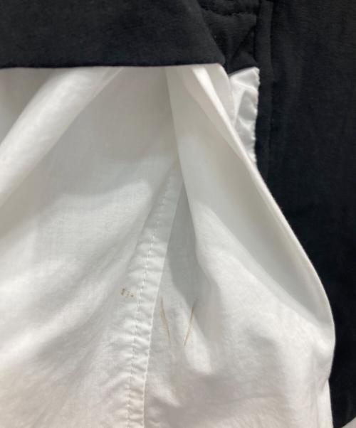 m-mefu（メフウ）m-mefu (メフウ) ワンピース ブラック×ホワイト サイズ:40の古着・服飾アイテム