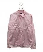COMME des GARCONS HOMMEコムデギャルソン オム）の古着「アーガイルシャツ」｜ピンク
