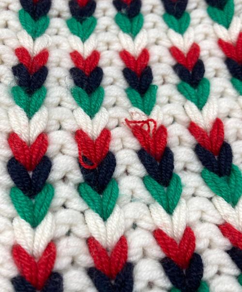 maje（マージュ）maje (マージュ) ニットカーディガン マルチカラー サイズ:2の古着・服飾アイテム