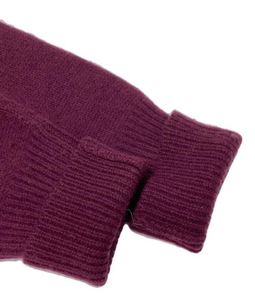 BURBERRY LONDON（バーバリーロンドン）BURBERRY LONDON (バーバリーロンドン) ビジューニット パープル サイズ:Mの古着・服飾アイテム