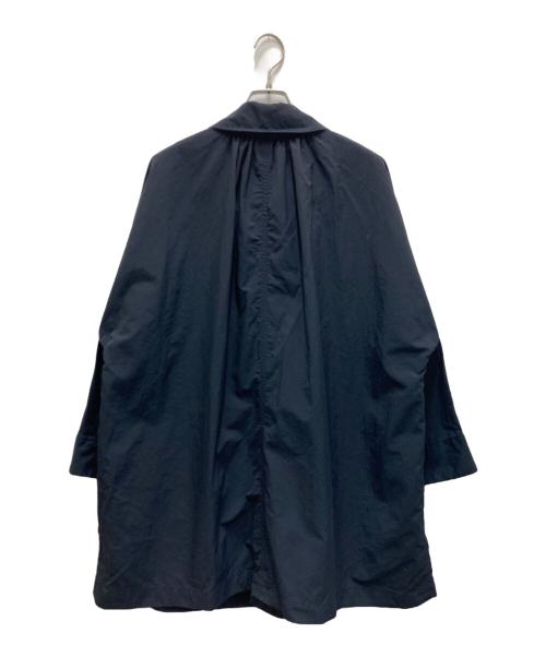 DANTON（ダントン）DANTON (ダントン) ナイロンタッサー ドルマンスリーブ コート ネイビー サイズ:38の古着・服飾アイテム