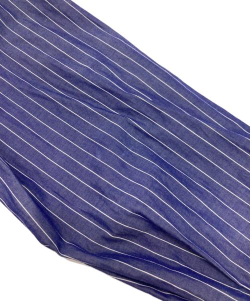 ROPE（ロペ）ROPE (ロペ) フレアシャツワンピース ブルー サイズ:38の古着・服飾アイテム