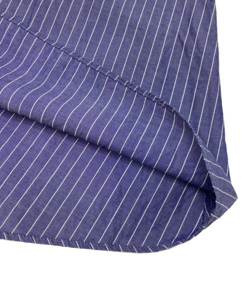 ROPE（ロペ）ROPE (ロペ) フレアシャツワンピース ブルー サイズ:38の古着・服飾アイテム