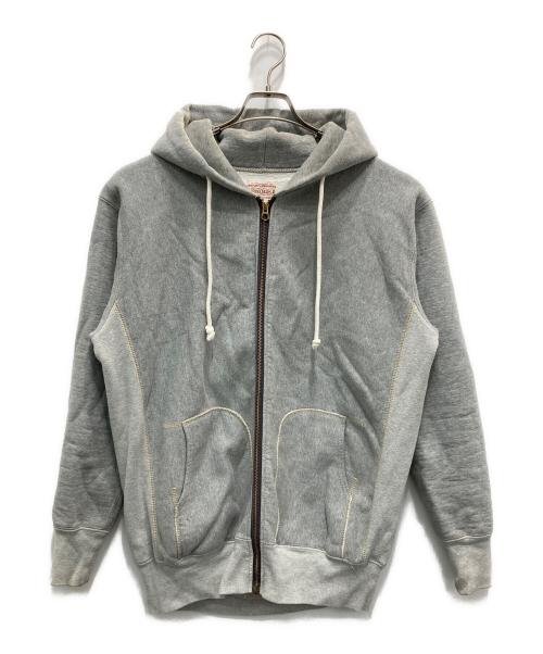 BONCOURA（ボンクラ）BONCOURA (ボンクラ) ジップアップパーカー グレー サイズ:38の古着・服飾アイテム