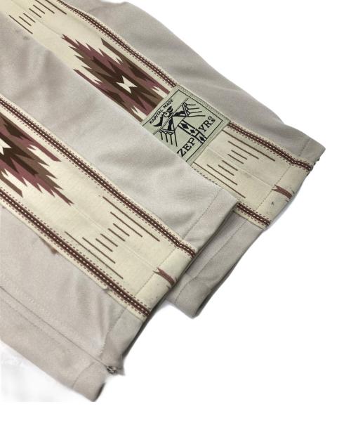 KAPITAL（キャピタル）KAPITAL (キャピタル) スムースジャージートラックパンツ ベージュ サイズ:2の古着・服飾アイテム