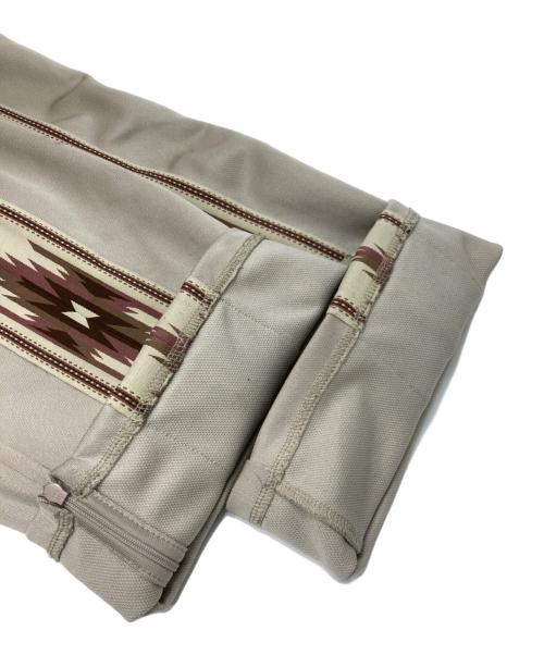 KAPITAL（キャピタル）KAPITAL (キャピタル) スムースジャージートラックパンツ ベージュ サイズ:2の古着・服飾アイテム