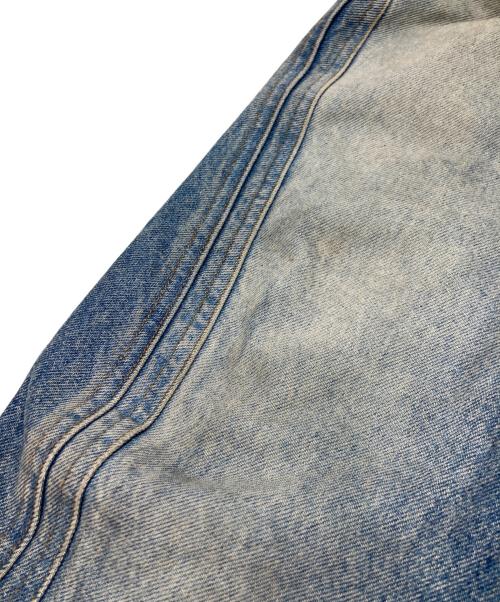 NVRFRGT（ネヴァーフォーゲット）NVRFRGT (ネヴァーフォーゲット) 立体裁断ジーンズ ブルー サイズ:1の古着・服飾アイテム