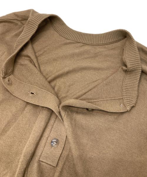 JOURNAL STANDARD（ジャーナルスタンダード）JOURNAL STANDARD (ジャーナルスタンダード) ウォッシャブル2WAYヘンリープルオーバー ブラウン サイズ:FREEの古着・服飾アイテム