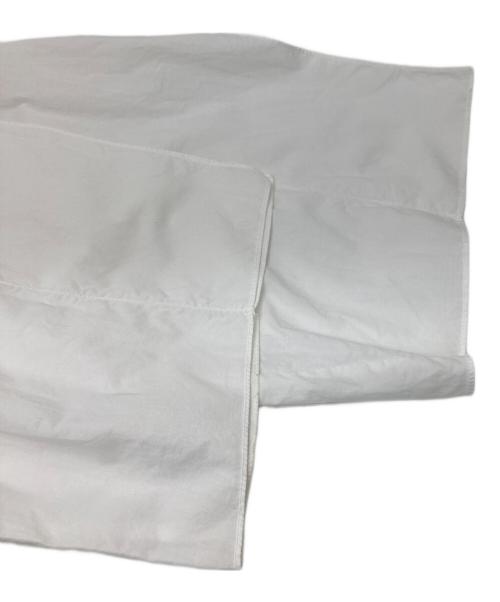 KINDER SALMON（キンダーサロモン）KINDER SALMON (キンダーサロモン) デザインスリーブブラウス ホワイト サイズ:不明の古着・服飾アイテム