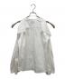 KINDER SALMON (キンダーサロモン) デザインスリーブブラウス ホワイト サイズ:不明：4000円