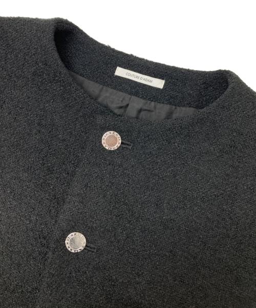 Couture d'adam（クチュールドアダム）Couture d'adam (クチュールドアダム) スペンサージャケット ブラック サイズ:42の古着・服飾アイテム