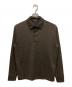 Aquascutum（アクアスキュータム）の古着「TEC.3 NZ Merino Wool Polo」｜ブラウン