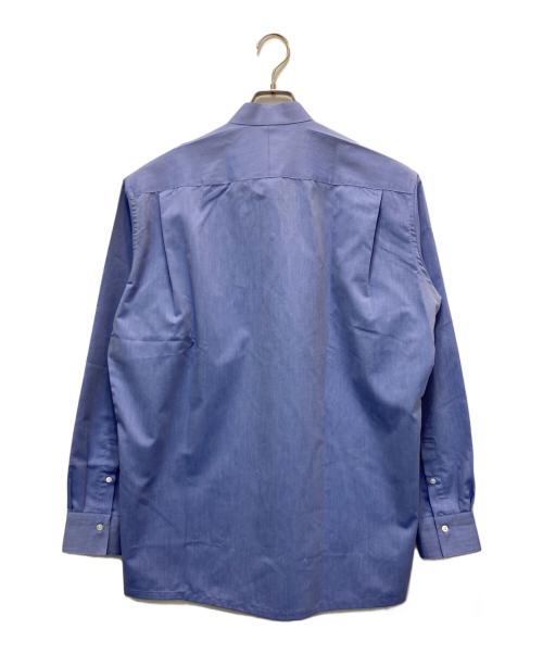 LANVIN COLLECTION（ランバンコレクション）LANVIN COLLECTION (ランバンコレクション) スタンドカラーシャツ ブルー サイズ:50の古着・服飾アイテム