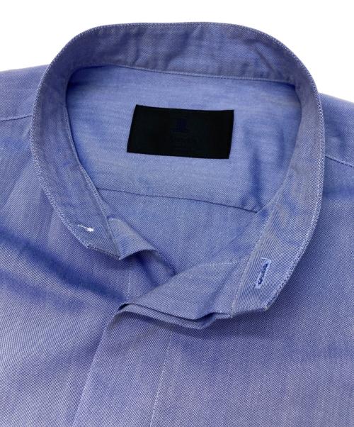 LANVIN COLLECTION（ランバンコレクション）LANVIN COLLECTION (ランバンコレクション) スタンドカラーシャツ ブルー サイズ:50の古着・服飾アイテム
