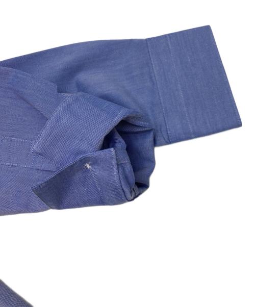 LANVIN COLLECTION（ランバンコレクション）LANVIN COLLECTION (ランバンコレクション) スタンドカラーシャツ ブルー サイズ:50の古着・服飾アイテム