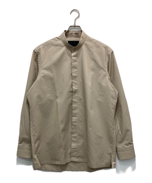 LANVIN COLLECTION（ランバンコレクション）LANVIN COLLECTION (ランバンコレクション) スタンドカラーシャツ ベージュ サイズ:50の古着・服飾アイテム