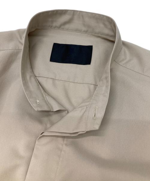 LANVIN COLLECTION（ランバンコレクション）LANVIN COLLECTION (ランバンコレクション) スタンドカラーシャツ ベージュ サイズ:50の古着・服飾アイテム