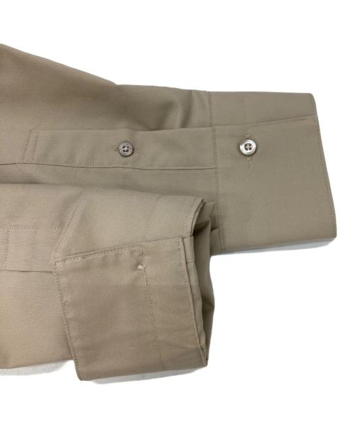 LANVIN COLLECTION（ランバンコレクション）LANVIN COLLECTION (ランバンコレクション) スタンドカラーシャツ ベージュ サイズ:50の古着・服飾アイテム